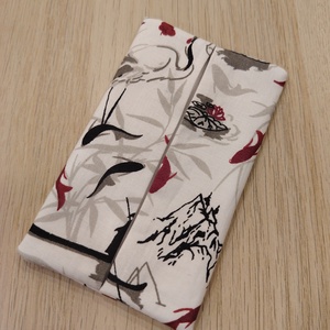 Távol-Kelet zsepitartó, Táska & Tok, Pénztárca & Más tok, Zsebkendőtartó tok, Varrás, MESKA