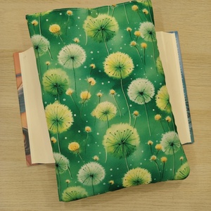 Nagy zárható vízhatlan könyvtok/tablet tok  (pitypang)  - Meska.hu