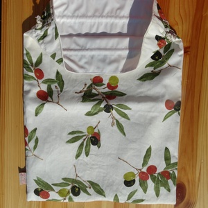 Kenyeres zsák / Olivás - otthon & életmód - konyhafelszerelés, tálalás - konyhai tárolás - kenyértartó - Meska.hu