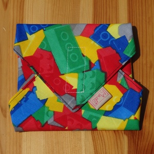 Visz-szalvéta / Építőkockás, Otthon & Életmód, Konyhafelszerelés, tálalás, Konyhai textil, Szalvéta, Varrás, MESKA