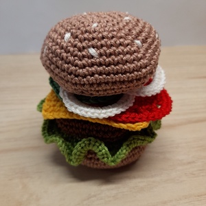 Horgolt hamburger - Meska.hu Horgolt hamburger - Meska.hu