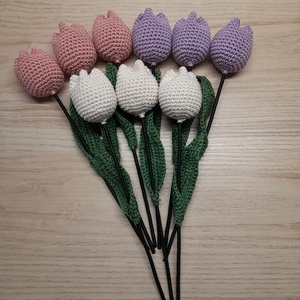Horgolt tulipán! - Meska.hu Horgolt tulipán! - Meska.hu