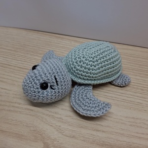 Horgolt teknős figura, Játék & Sport, Plüssállat & Játékfigura, Más figura, Horgolás, MESKA