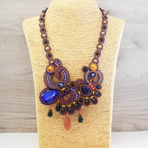 Sujtás nyaklánc - ékszer - nyaklánc - statement nyaklánc - Meska.hu Sujtás nyaklánc - ékszer - nyaklánc - statement nyaklánc - Meska.hu