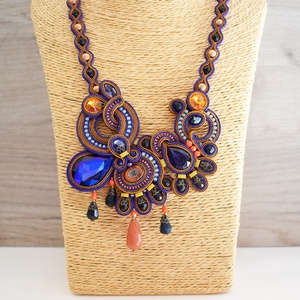 Sujtás nyaklánc - ékszer - nyaklánc - statement nyaklánc - Meska.hu Sujtás nyaklánc - ékszer - nyaklánc - statement nyaklánc - Meska.hu