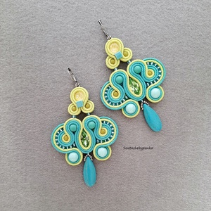 Elegáns sujtás fülbevaló - ékszer - fülbevaló - csillár fülbevaló - Meska.hu Elegáns sujtás fülbevaló - ékszer - fülbevaló - csillár fülbevaló - Meska.hu