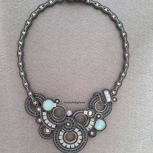 Sujtás nyaklánc - ékszer - nyaklánc - statement nyaklánc - Meska.hu