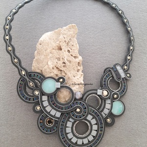 Sujtás nyaklánc - ékszer - nyaklánc - statement nyaklánc - Meska.hu