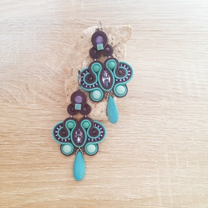 Elegáns sujtás fülbevaló - ékszer - fülbevaló - csillár fülbevaló - Meska.hu Elegáns sujtás fülbevaló - ékszer - fülbevaló - csillár fülbevaló - Meska.hu