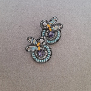 Elegáns sujtás fülbevaló - ékszer - fülbevaló - fülékszer - Meska.hu