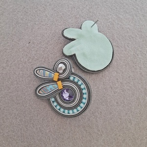 Elegáns sujtás fülbevaló - ékszer - fülbevaló - fülékszer - Meska.hu