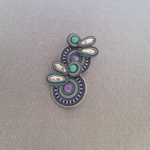 Elegáns sujtás fülbevaló - ékszer - fülbevaló - fülékszer - Meska.hu