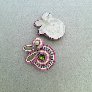 Elegáns sujtás fülbevaló - ékszer - fülbevaló - fülékszer - Meska.hu