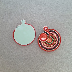 Elegáns sujtás fülbevaló - ékszer - fülbevaló - fülékszer - Meska.hu