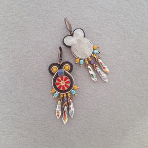 Elegáns sujtás fülbevaló - ékszer - fülbevaló - fülgyűrű - Meska.hu