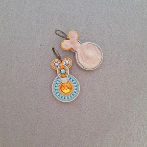 Elegáns sujtás fülbevaló - ékszer - fülbevaló - fülgyűrű - Meska.hu