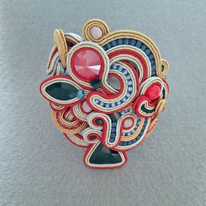 Sujtás karkötő - ékszer - karkötő - széles karkötő - Meska.hu