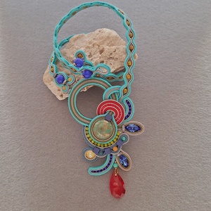 Sujtás nyaklánc - ékszer - nyaklánc - statement nyaklánc - Meska.hu