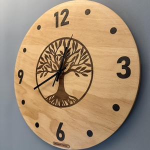 Falióra - életfa - 39 cm - otthon & életmód - dekoráció - fali és függő dekoráció - falióra & óra - Meska.hu