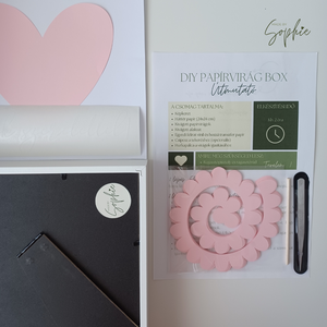 DIY papírvirág box - diy (csináld magad) - workshop & tanfolyam - Meska.hu