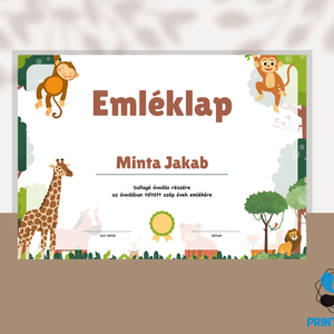 Emléklap óvodai ballagásra, Művészet, Grafika & Illusztráció, Digitális, Fotó, grafika, rajz, illusztráció, MESKA