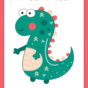 Dinoszauruszok színező - 18 oldalas, Otthon & Életmód, Papír, írószer, Színező, Fotó, grafika, rajz, illusztráció, MESKA
