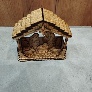 Betlehem  - karácsony - karácsonyi lakásdekoráció - karácsonyi lakásdíszek - Meska.hu