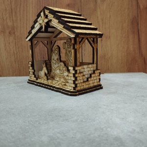 Betlehem  - karácsony - karácsonyi lakásdekoráció - karácsonyi lakásdíszek - Meska.hu