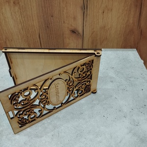 Fa pénzátadó - esküvő - emlék & ajándék - nászajándék - esküvői pénzátadó boríték, kártya - Meska.hu