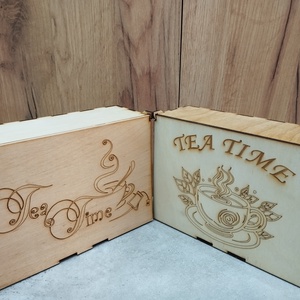 Tea tartó doboz - otthon & életmód - konyhafelszerelés, tálalás - konyhai tárolás - tea & kávé tárolás - Meska.hu