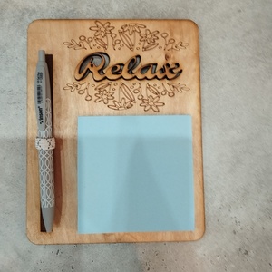 Mágneses jegyzettömb - Meska.hu