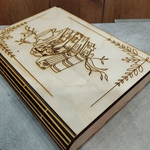 Könyvtartó doboz, Otthon & Életmód, Tárolás & Rendszerezés, Doboz, Famegmunkálás, MESKA