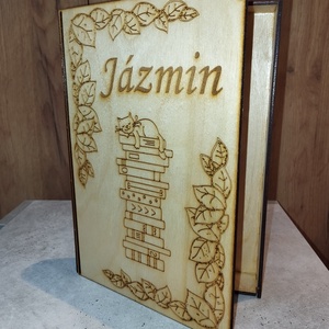 Könyvtartó doboz - otthon & életmód - tárolás & rendszerezés - doboz - Meska.hu