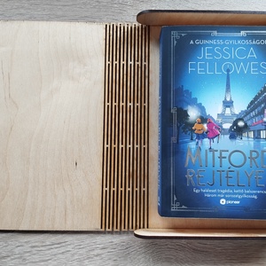 Könyvtartó doboz - otthon & életmód - tárolás & rendszerezés - doboz - Meska.hu