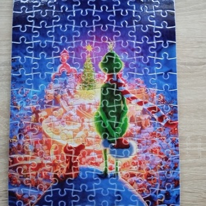 Karácsonyi puzzle  - Meska.hu
