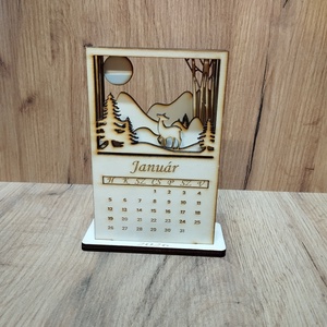 2026-os 3d asztali naptár - Meska.hu