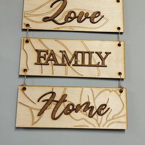 Függő fali dekorációs tábla  - otthon & életmód - dekoráció - fali és függő dekoráció - falra akasztható dekor - Meska.hu