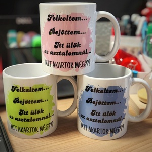 Bögre kevésbé motiváltaknak :), Otthon & Életmód, Konyhafelszerelés, tálalás, Tálalás, Bögre & Csésze, Mindenmás, MESKA