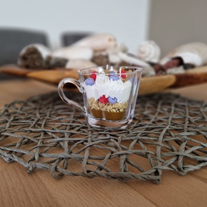 Karamell álom desszertgyertya - otthon & életmód - gyertya, illat, aroma - gyertya - Meska.hu