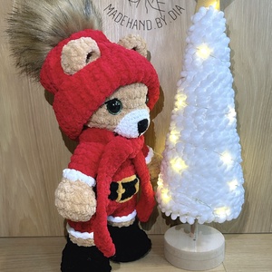 Mikulás Maci - Meska.hu