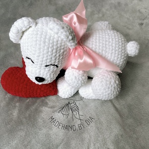 Valentin napi Maci - játék & sport - plüssállat & játékfigura - maci - Meska.hu