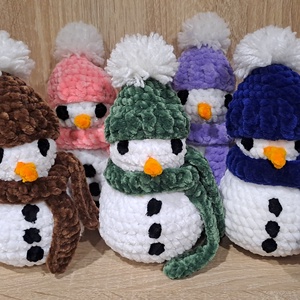 Hóember - játék & sport - plüssállat & játékfigura - más figura - Meska.hu