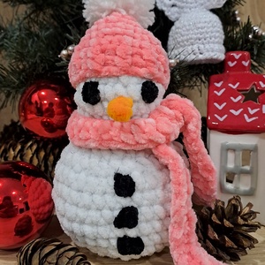 Hóember - játék & sport - plüssállat & játékfigura - más figura - Meska.hu