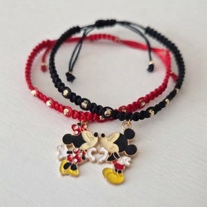 Disney Mickey és Minnie - páros karkötő szett � - Meska.hu