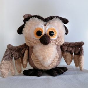 Amigurumi bagoly  - Meska.hu
