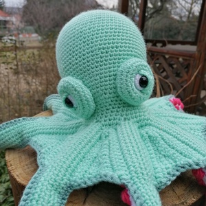 Amigurumi polip  - játék & sport - plüssállat & játékfigura - más figura - Meska.hu