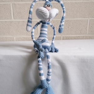 Amigurumi kis nyúl  - játék & sport - plüssállat & játékfigura - nyuszi - Meska.hu