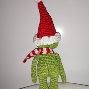 Amigurumi grinch - Meska.hu