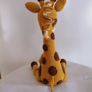 Amigurumi zsiráf  - játék & sport - plüssállat & játékfigura - zsiráf - Meska.hu
