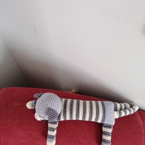 Amigurumi alvó cica , Játék & Sport, Plüssállat & Játékfigura, Cica, Horgolás, MESKA